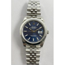 DateJust 41 126334 904L SS 1:1 Best Edition Blue Fluted Dial on Jubilee Bracelet VSF VS3235