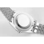 DateJust 41mm 126334 1:1 Best Edition 904L Steel Sliver Dial Stick Marker on Jubilee Bracelet A2824 ZF