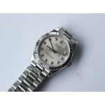 DateJust 28mm SS Fluted Pres 4 Dials Diamonds Marker Bracelet BP A2671