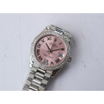 DateJust 28mm SS Diamonds 4 Dials Diamonds VI Marker Bracelet BP A2671