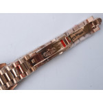 DateJust 28mm RG Fluted Bezel 5 Dials Stick Marker Bracelet BP A2671