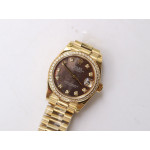 DateJust 28mm YG Diamonds Bezel MOP Dials Diamonds Marker Bracelet BP A2671