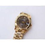 DateJust 28mm YG Fluted Bezel 5 Dials Roman Marker Bracelet BP A2671