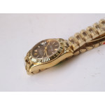 DateJust 28mm YG Fluted Bezel 4 Dials Stick Marker Bracelet BP A2671