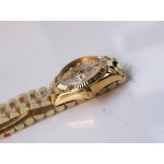 DateJust 28mm YG Fluted Bezel 5 Dials Diamonds Marker Bracelet BP A2671