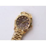 DateJust 28mm YG Fluted Bezel MOP Dials Diamonds Marker Bracelet BP A2671