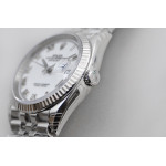 DateJust 36mm Fluted Bezel SS White Dial Roman Marker Jubilee Bracelet VSF VS3235