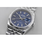 DateJust 36mm Fluted Bezel SS Blue Dial Stick Marker Jubilee Bracelet VSF VS3235