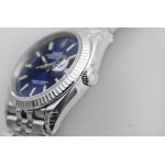 DateJust 36mm Fluted Bezel SS Blue Dial Stick Marker Jubilee Bracelet VSF VS3235