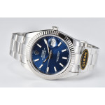 Datejust 41 SS 904L Steel 1:1 Best Edition Blue Dial Oyster Bracelet Clean VR3235