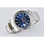 Datejust 41 SS 904L Steel 1:1 Best Edition Blue Dial Oyster Bracelet Clean VR3235