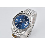 Datejust 41 SS 904L Steel 1:1 Best Edition Blue Dial Jubilee Bracelet Clean VR3235