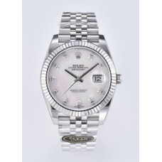 Datejust 41 SS 904L Steel 1:1 Best Edition Mop Dial Jubilee Bracelet VR3235 Clean