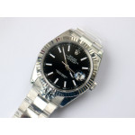 DateJust 41 126334 1:1 Best Edition 904L Steel Blue&Black&Grey Dial Oyster Bracelet A2824 ARF