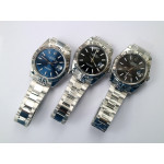 DateJust 41 126334 1:1 Best Edition 904L Steel Blue&Black&Grey Dial Oyster Bracelet A2824 ARF