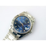 Datejust 41 Fluted Bezel SS 904L Steel 1:1 Best Edition 4 Dials Oyster Bracelet VR3235 GMF