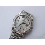 DayDate 36mm Diamonds Bezel Pres 904L SS 5 dials Diamonds Marker Bracelet GMF A2836