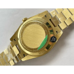 DayDate 40 YG Case Gain Weight Gold Dial Stick Marker President Bracelet GSF SA3235