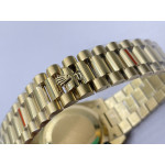 DayDate 40 YG Case Gain Weight Gold Dial Stick Marker President Bracelet GSF SA3235