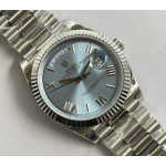 DayDate 40mm 228239 1:1 Gain Weight SS/tungsten Ice Blue Dial Roman Markers President Bracelet GSF