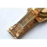 DayDate 40mm Fluted YG Gold Dial Stick Marker Bracelet BP A2813