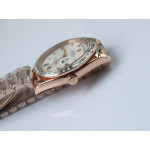 DayDate 40mm Diamonds Bezel RG/RG Brown&White&Pink Dials Dialmonds Marker Bracelet BPF A2836