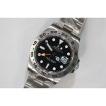 Explorer II 216570 SS/SS Black&White BP A3187 CHS