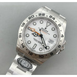 Explorer II 42mm 226570 904L SS 1:1 Best Edition White Dial on Bracelet Clean DD3285 CHS