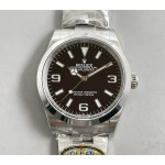 Explorer 124270 36mm 904L Steel 1:1 Best Edition Black Dial SS Bracelet Clean VR3230