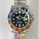 GMT Master II 126710 BLRO 904L SS 1:1 Best Edition Oyster Bracelet Clean DD3285 CHS