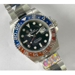 GMT Master II 126710 BLRO 904L SS 1:1 Best Edition Oyster Bracelet Clean DD3285 CHS