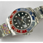 GMT Master II 126710 BLRO 904L SS 1:1 Best Edition Oyster Bracelet Clean DD3285 CHS