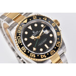 GMT Master II 116713 LN 904L SS/YG 1:1 Best Edition Black Dial Oyster Bracelet Clean Factory SA3186 CHS 