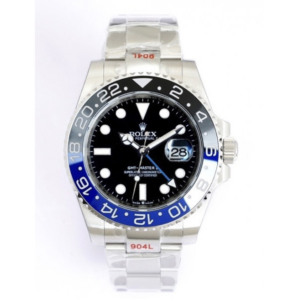 GMT Master II 116710 BLNR 904L SS 1:1 Best Edition Oyster&Jubilee Bracelet EWE SH3285 CHS