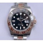 GMT-Master II 126711 CHNR Black/Brown Ceramic 904L Steel Wrapped Gold 1:1 Best Edition SA3186 CHS V6 GMF