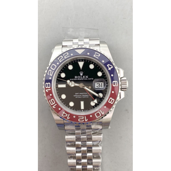 GMT Master II 126710 BLRO Blue/Red Bezel 904L SS 1:1 Best Edition Jubilee Bracelet VSF DD3285 CHS