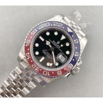 GMT Master II 126710 BLRO Blue/Red Bezel 904L SS 1:1 Best Edition Jubilee Bracelet VSF DD3285 CHS