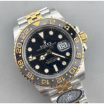 GMT-Master II 126713 GRNR 1:1 Best Edition on Black Dial SS/YG Bracelet Super Clone Clean F DD3285 CHS