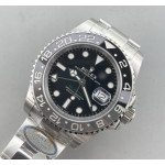 GMT-Master II V2 126710 GRNR Black/Gray Ceramic 904L SS 1:1 Best Edition Black Dial on Oyster Bracelet ARF VR3285 CHS