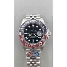 GMT Master II 126710 BLRO Blue/Red Bezel 904L SS 1:1 Best Edition Jubilee Bracelet Clean DD3285 CHS V3