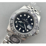 GMT Master II 126710GRNR Black/Grey Bezel 904L SS 1:1 Best Edition Jubilee Bracelet Clean DD3285 CHS