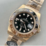 GMT-Master II 126715 CHNR RG Plated 904L Steel 1:1 Best Edition Clean DD3285 (Correct Hand Stack)