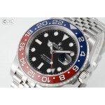 GMT Master II 126710 BLRO Pepsi 904L SS 1:1 Best Edition Black Dial on Jubilee Bracelet C+F VR3285 CHS