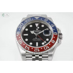 GMT Master II 126710 BLRO Pepsi 904L SS 1:1 Best Edition Black Dial on Jubilee Bracelet C+F VR3285 CHS