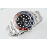 GMT Master II 126710 BLRO Pepsi 904L SS 1:1 Best Edition Black Dial Oyster Bracelet C+F VR3285 CHS