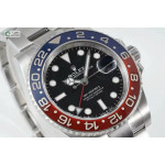 GMT Master II 126710 BLRO Pepsi 904L SS 1:1 Best Edition Black Dial Oyster Bracelet C+F VR3285 CHS