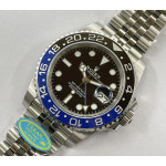 GMT-Master II 126710 BLNR Blue/Black Ceramic Best Edition on Jubilee Bracelet Clean F DD3285 CHS