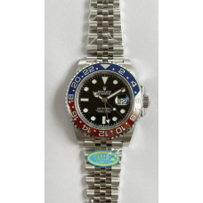 GMT Master II 126710 BLRO Blue/Red Bezel 904L SS 1:1 Best Edition Jubilee Bracelet Clean DD3285 CHS