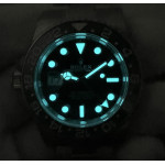 GMT II 126720VTNR SS Green/Black Bezel Black Dial Oyster Bracelet BP A2813 CHS