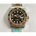 GMT-Master II 126711CHNR 904L/RG 1:1 Best Edition Black Dial on 904L/RG Bracelet Clean DD3285